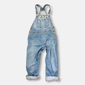 Vintage Light Blue Denim Women’s Overalls